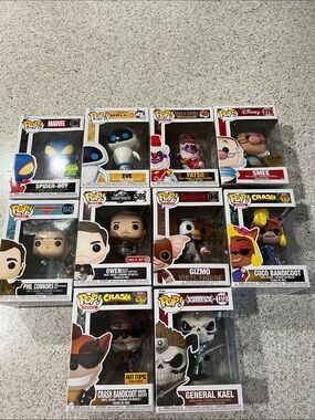 Funko Pop! Vinyl Multi-Figure Mix - Lot of 10